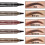 Waterproof Eyebrow Pen Natural Look Four-Prong Tip 5