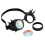 Steampunk Goggles with Rainbow Crystal Lenses 6