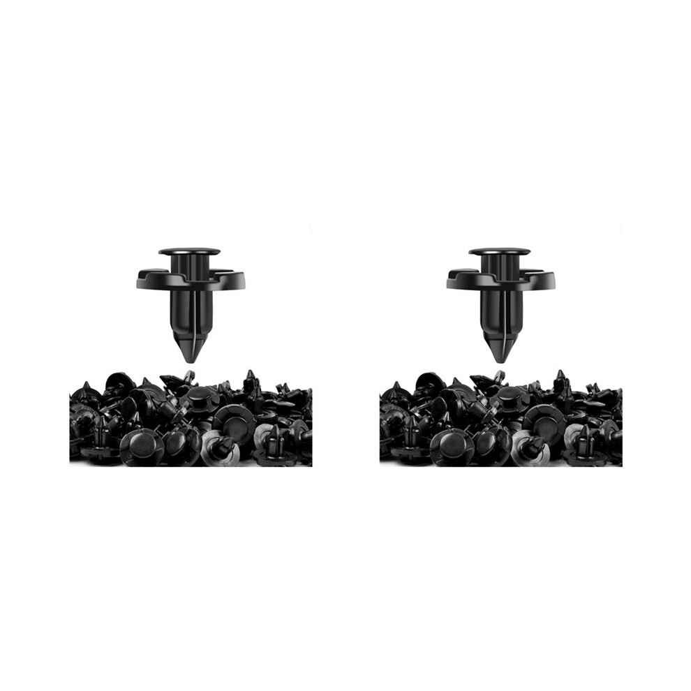 400Pcs Push Type Retainer Clips 8Mm Liner Clips For Trim Rivet Body Fasteners 01553-09321 6033909308872