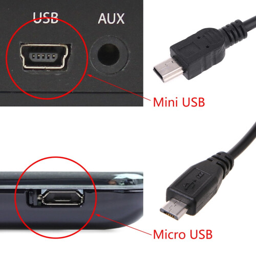 OOKWE 5V/2A Micro USB power cable 3.5m for dash cam 1