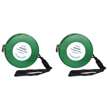 2X Mètre Ruban Professionnel pour Diamètre et Circonférence, Outil de Mesure Compact pour Objets Cylindriques
