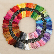 Embroidery thread colorful 1 bag