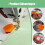Magnetisk sømguide til symaskine, orange, 2 stk. 6