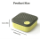 Portable Sewing Box with DIY Supplies Yellow 2
