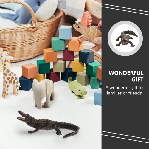 Crocodile Model Figurine for Kids 1 Piece 2