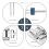 IMCBSTT Double Twin Needles Set 3 pcs 2.0/90 3.0/90 4.0/90 6