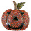 Broșă cu dovleac de Halloween cu legume 3