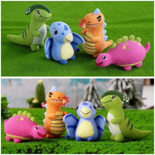 Baby Dinosaur Needle Felting Kit for Beginners with Tools 2