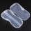OOKWE portable transparent plastic cutlery case 1 set 7