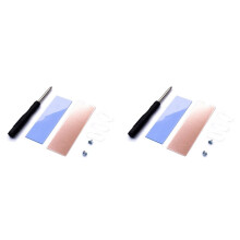 2X Dissipador de Calor SSD M.2 2280 Disco Rígido de Estado Sólido Dissipador de Calor de Cobre Puro Radiador Fino para Computador e Notebook