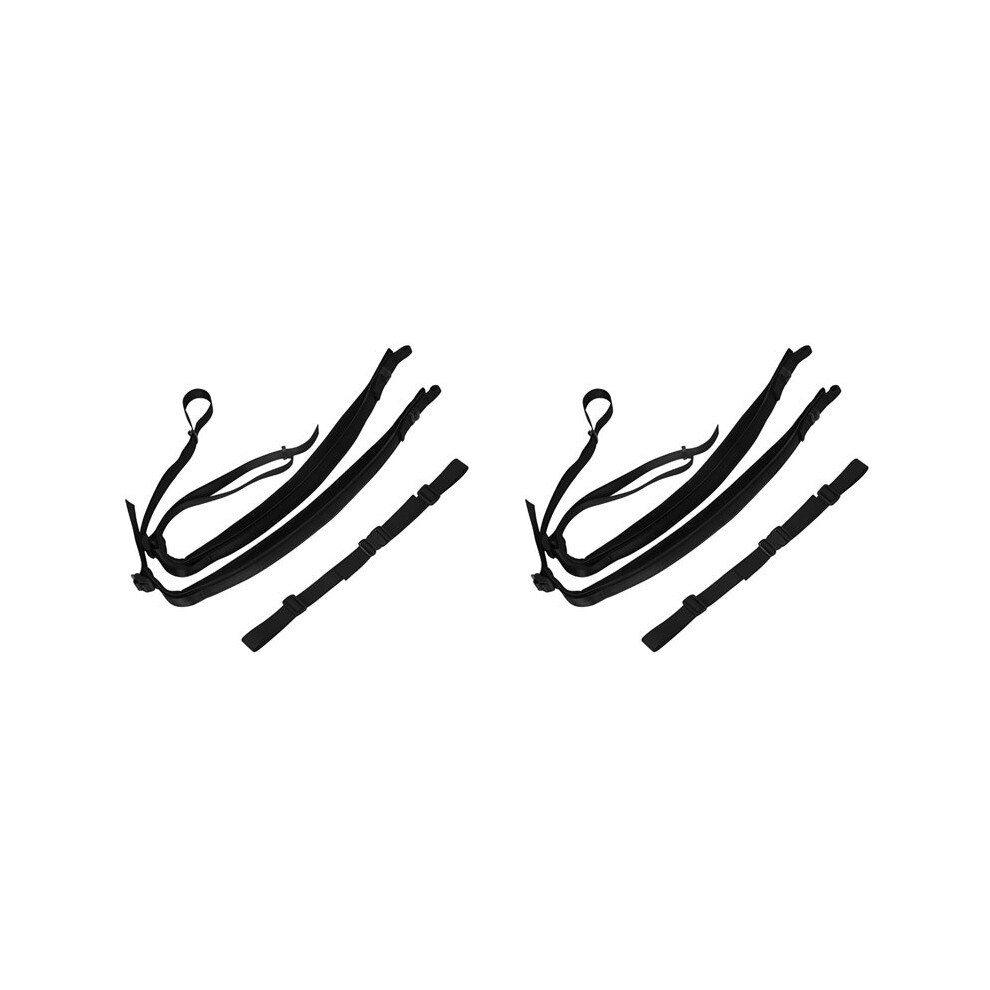 4X Accordion Straps 96-120 Bass Wide Thickened Velvet Adjustable Universal Straps 6031536141251