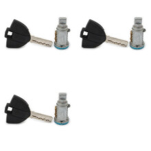 3X Motorcycle Rear Passenger Key Lock Core Rear Cover Lock Hump Lock for G310R G310GS F650 R850RT R850R S1000R