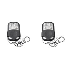 2X 433MHz Push Button Remote Control Transmitter 4 Buttons Garage Door Opener Remote for Gate Barrier Car Entry System