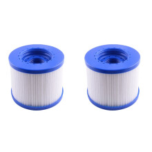 2X Universal Wave Spa Filter for Aquaparx, Ospazia, G Spa, Bcool, Mspa, Nordic Spa Enhanced Filtration Efficiency