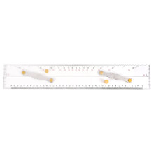 Marine ruler parallel nautical chart 450 mm