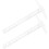 T-Square Ruler Double Scale 2 Pcs 1