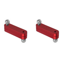 Steel Rule Locating Block for Woodworking 2 pcs