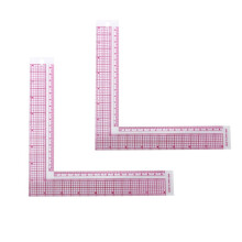 L-Shaped Square Ruler for Garment Grading 2 pcs