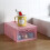Foldable clear shoe box stackable 1 pack 5