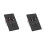 2X Tomada de Parede USB-C com GaN PD20W, USB-C e USB-A, Cabo Retrátil USB-C para Interface para , Resistente A Adulteração, 15A 125V, Preta 1