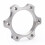 HONGDI bicycle freewheel hub adapter 44/48 mm 6-hole 1