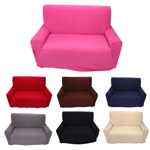 Polyester Spandex Sofföverdrag 1-4-sits Stretchöverdrag 2