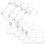 Action Figure Stands Adjustable Display Holder 4pcs 5