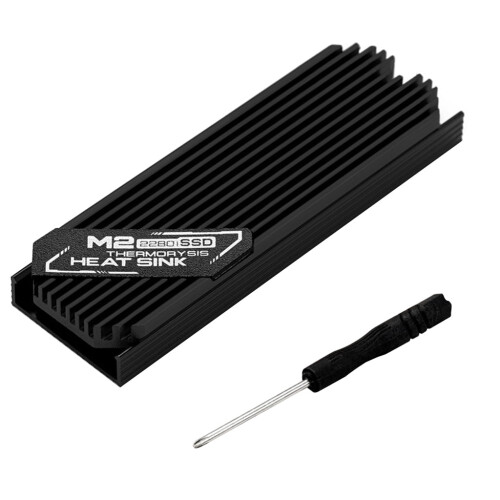 NVMe M.2 2280 SSD heatsink cooler