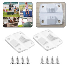 Cooler Plastic Hinges Replacement 2 Pack with 8 Screws