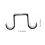 Ceiling Mount Curtain Rod Bracket Aluminum Alloy Double 4