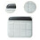 Football Chin Pad Protective Light Gray 1 Piece 6