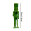 Nutcracker Figurine Christmas Decoration Statue Green 7