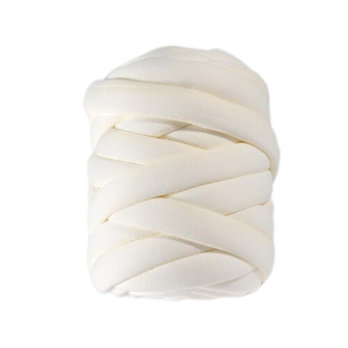 Milky White Chunky Yarn 0.55 lbs