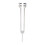 OOKWE528Hz Stimmgabel in klinischer Qualität mit Silikonhammer 4