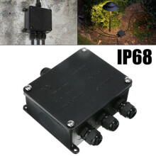 IP68 Waterproof Junction Box 4-Way Outdoor Cable Connector