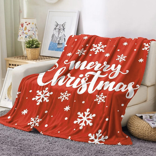 Christmas Blanket Polyester Velvet Adult 1PC