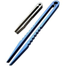 Mini Tweezers Titanium Alloy 2-Piece Portable EDC Tool