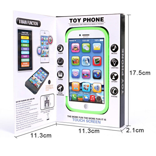 Telefone de brinquedo OUSITAI para bebês, com luzes e música. 2