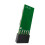 2pcs 2x5 Pin to Reset Button + Power /OFF Button  Board Adapter with HDD LED Indicator for Desktop PC WIN7/10/11 6