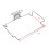 Plastic Bag Holder Door-Mounted Kitchen Storage Rack 5