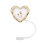 Pearl Dust Cap PVC Soft Glue Straw Cover 1pc 1