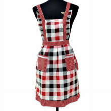 Women's Cotton Cooking Apron with Pockets