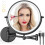 Wall-Mounted Lighted Makeup Mirror 8" 1X/10X 3-Color 1