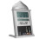 Muslim Prayer Clock Silver Wall Clock with Azan Alarm 1pc 4