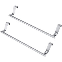 Towel Rack for Cabinet Steel Over-Cabinet Holder 14 Inch 2
