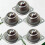 Universal Steel Ball Steering Wheel for Robot Models Silver 5