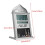 Muslim Prayer Clock Silver Wall Clock with Azan Alarm 1pc 7