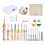 Punch Needle Kit Adjustable Tool 35 Pieces 8