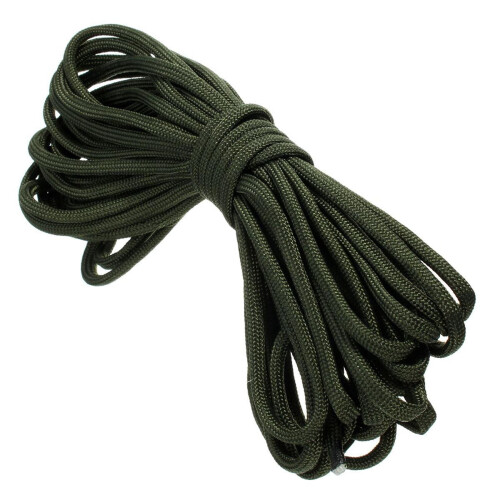 Paracord rope green 15 m 7-strand 2-pack 2