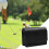 Golf range carrying case black waist bag pouch 7